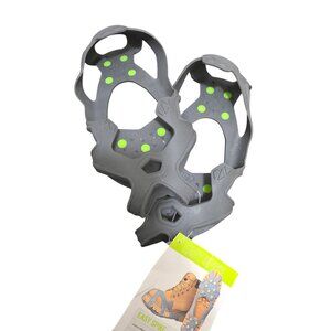 Winter Walking Easy Spike Lightweight Traction Device For Footwear With 22 Carbo